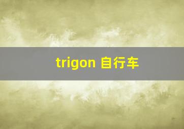 trigon 自行车